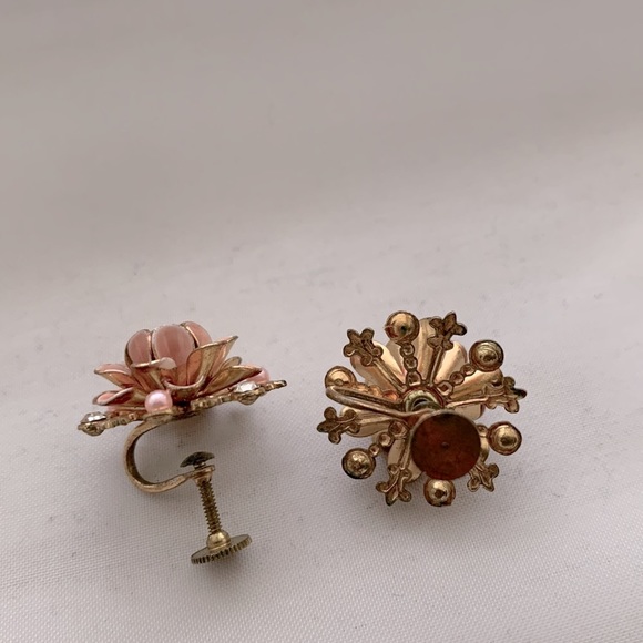 MCM thread back earrings - Picture 2 of 7